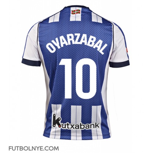 Camiseta Real Sociedad Mikel Oyarzabal #10 Primera Equipación 2025-26 manga corta